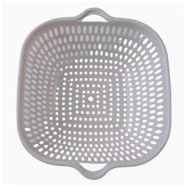 Cesta de drenaje multifuncional de doble capa nueva cuenca de drenaje cuenca de verduras doméstica cuenca de drenaje cocina de drenaje frutas