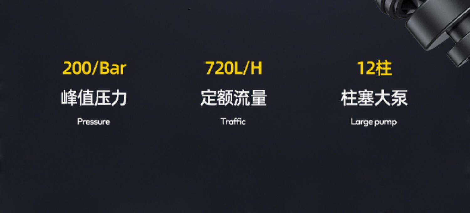 Suitable for Guanzhicheng household high-pressure car washer, 220v high-power portable car washing water gun