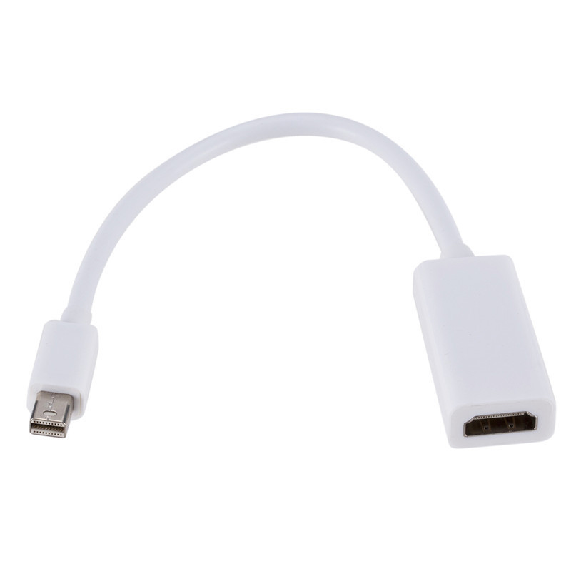 4K Mini DisplayPort to HDMI Adapter (Male to Female Converter, Thunderbolt 2 Mini DisplayPort to HDMI Cable)
