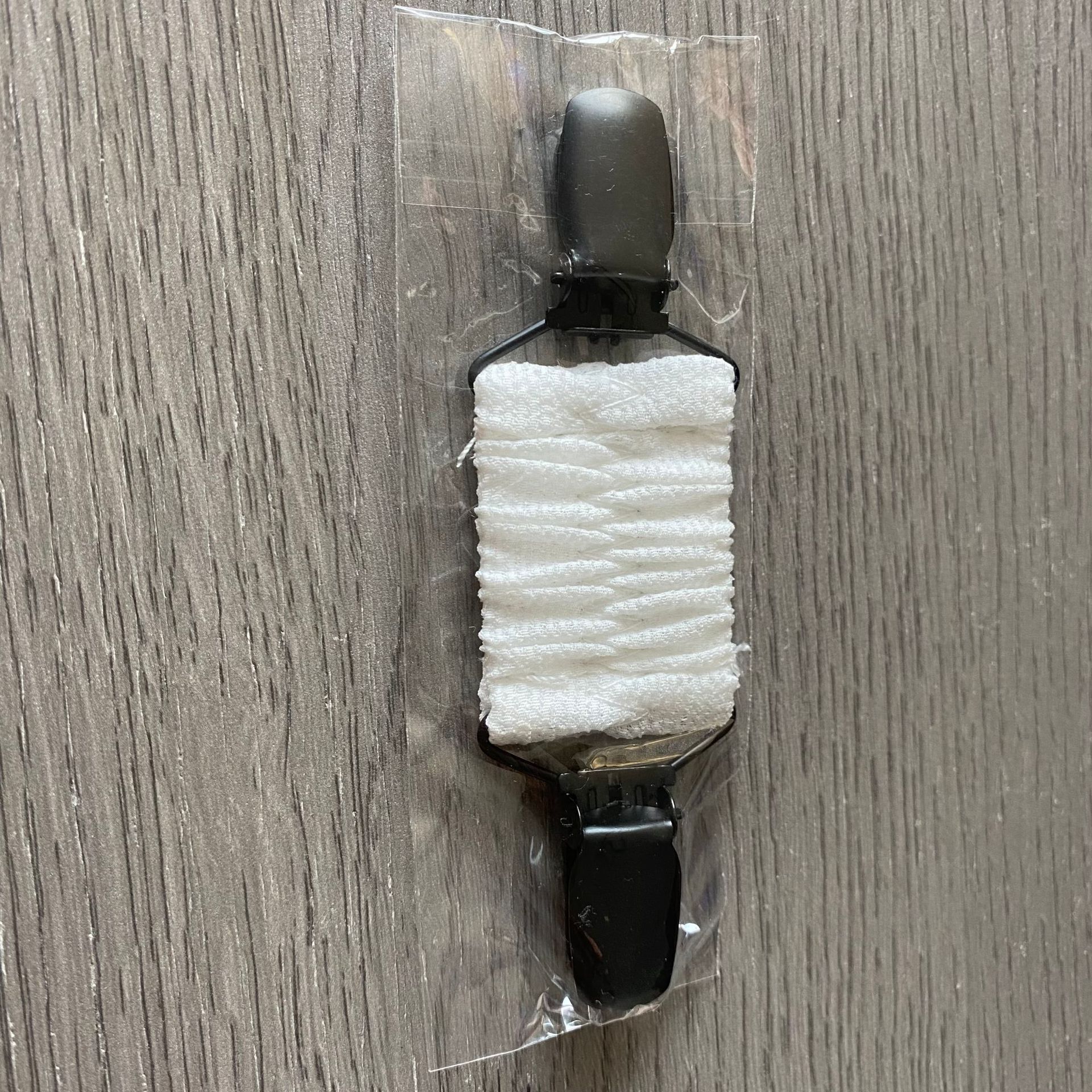 Amazon nuevo suéter clip plisado banda elástica cardigan clip vintage chal clip de moda clip fijo