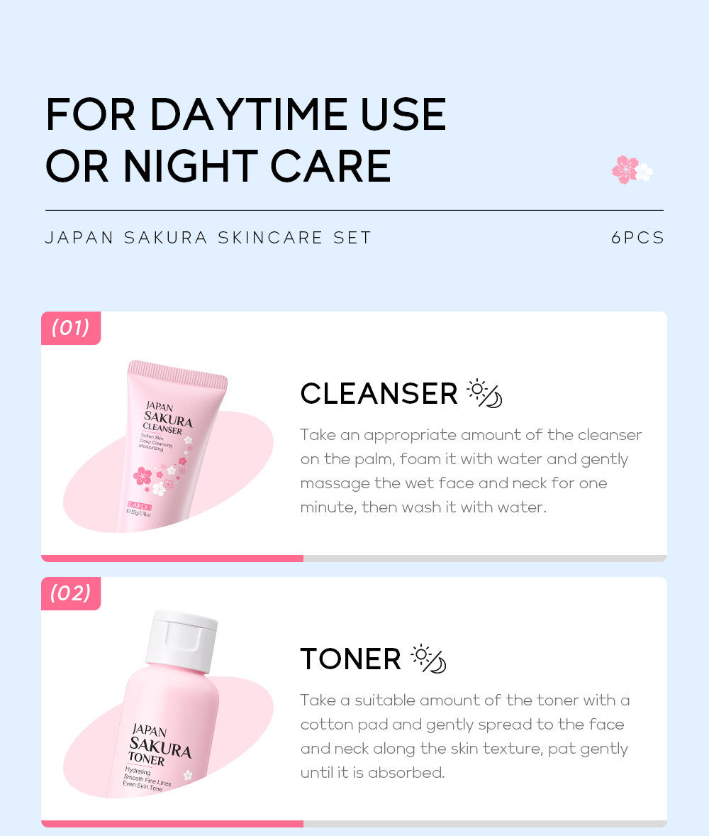 LAIKOU Cherry Blossom Set 12