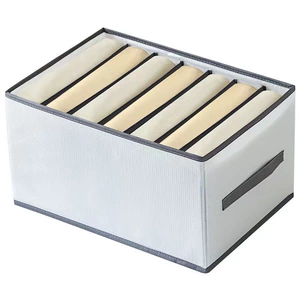 10L PVC Mesh Cloth Storage Box, Foldable Clothes Organizer with Compartments for Home, Car, Wardrobe, Bedroom