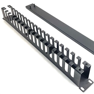 1U Metal Cable Management Rack Snap-On Cable Management Rack 19inch Cable Management Rack Cabinet Cable Management Rack High Density