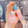 Silicone animal carousel-pink cat