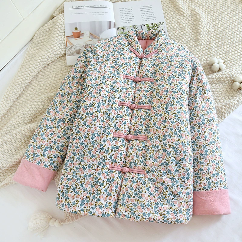 10 хлопчатобумажных куртки для женщин среднего и пожилого возраста носить теплые материнские костюмы зимой толстые домашние хлопчатобумажные хлопчатобумажные костюмы