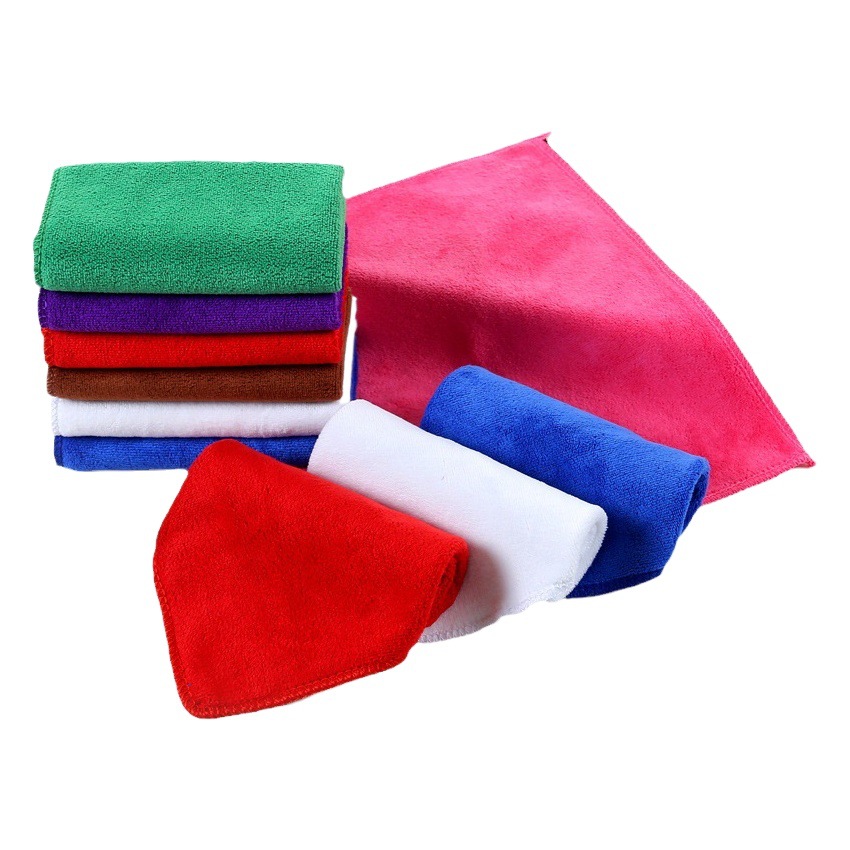 Toalla de microfibra de 400 g, 40×40 cm, para limpieza de coches, absorbente y duradera, venta al por mayor