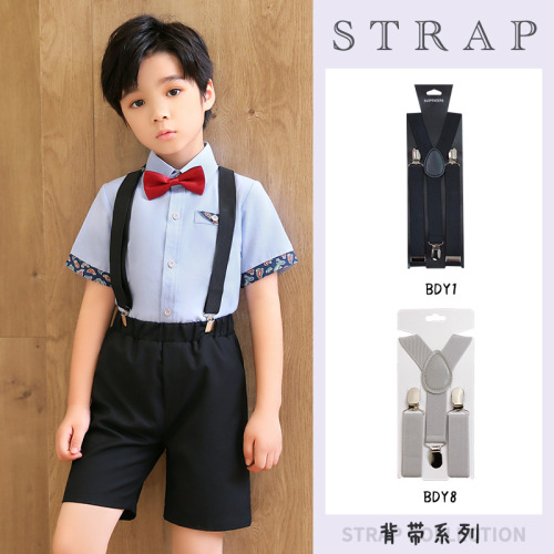 Children's suspenders, children's decorations, small gifts, suspenders, buckles, children's clothing, elastic bands, pants accessories, wholesale one-piece drop shipping
