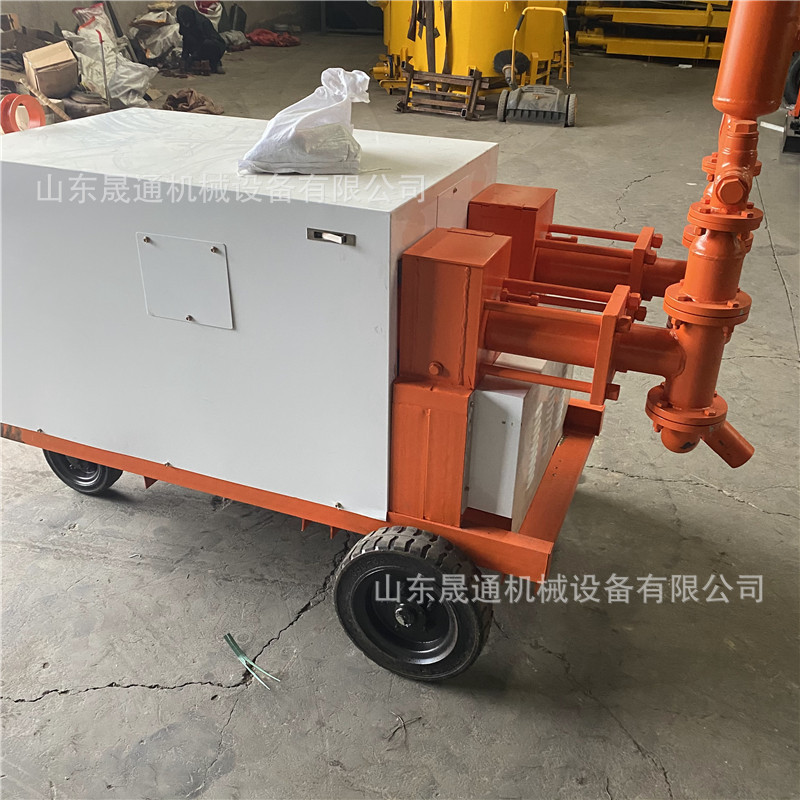 电动15KW小型隧道砂浆注浆泵 工地水泥高压注浆泵 WDSJ灰浆砂浆泵