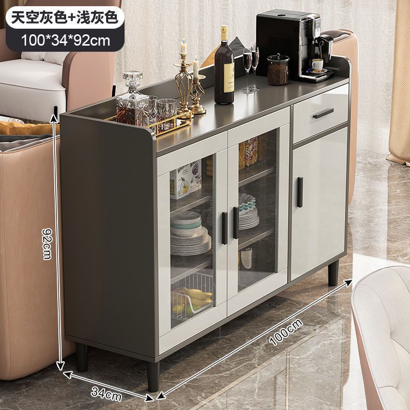 Fábrica directa de lujo armario de comedor ligero armario de té armario armario armario casero sala de estar armario de vino italiano armario de cocina almacenamiento