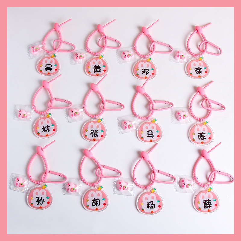 Creative acrylic keychain