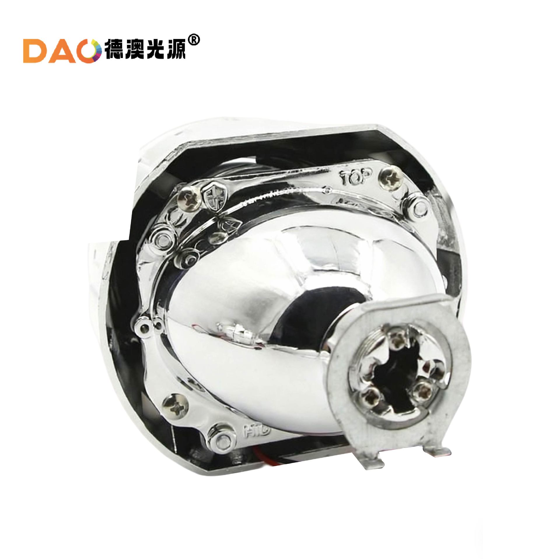 Ventas directas de fábrica Jingang weishitong bombilla de coche de 2.5-pulgadas 3.0tl lente de luz doble H1 diablo ángel ojo de pez