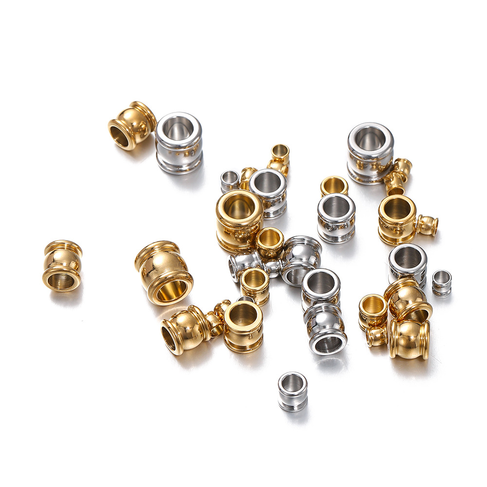 3g Weight Beads Jewelry Making Type DIY Jewelry Accessories Classification 10 PCS/Package Quantity 304 Stainless Steel Material Solid Color Pattern Plating Design Simple Style, Classic Style Style 10 PCS/Package 304 Stainless Steel Solid Color DIY Jewelry Accessories Beads 7