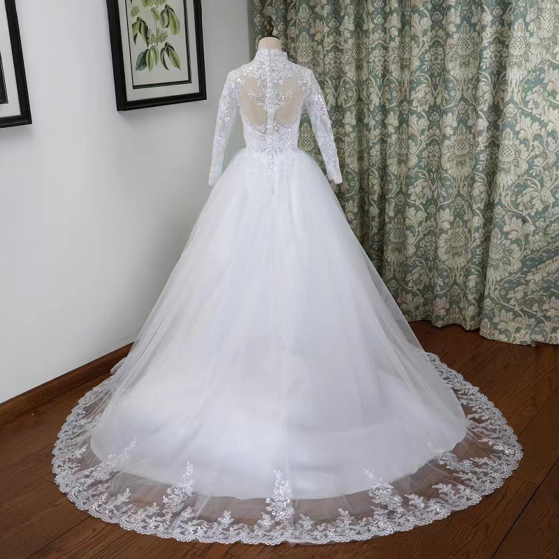 Vestido de novia principal nupcial Mori Súper Hada Amazon adelgazar transfronterizo viaje al aire libre tiro pequeño vestido de novia de hilo al aire libre