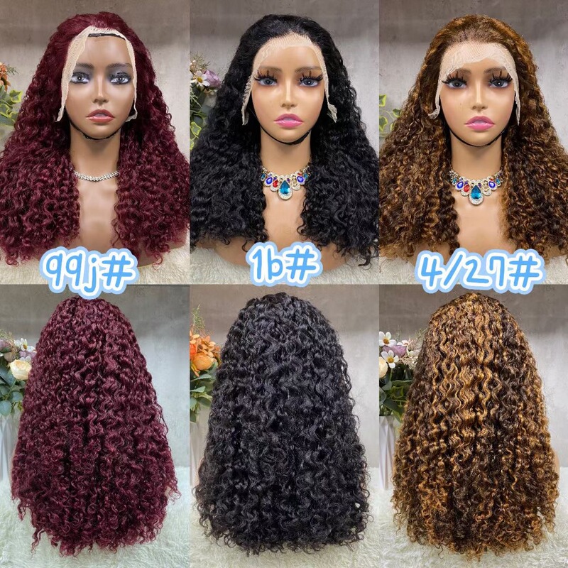 13X4Sdd Frontal Lace Super Double Drawn 20 Inch Water Wave