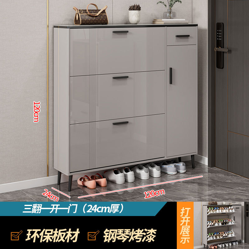 우아한 회색 긴 120 와이드 24 하이 120 3 턴 오픈 벨트 록 슬래브