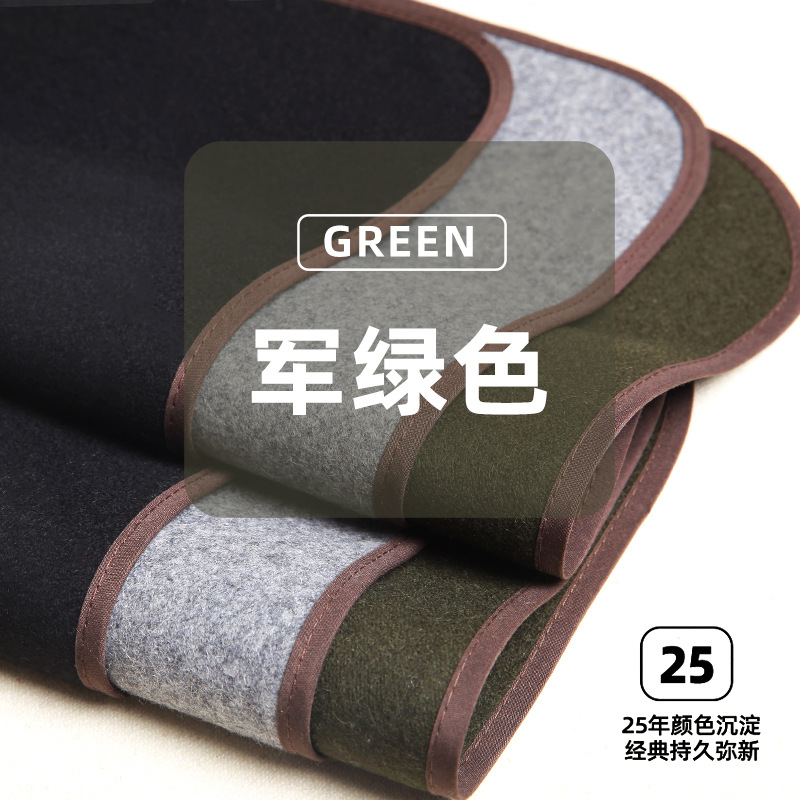 Borde de café verde del ejército