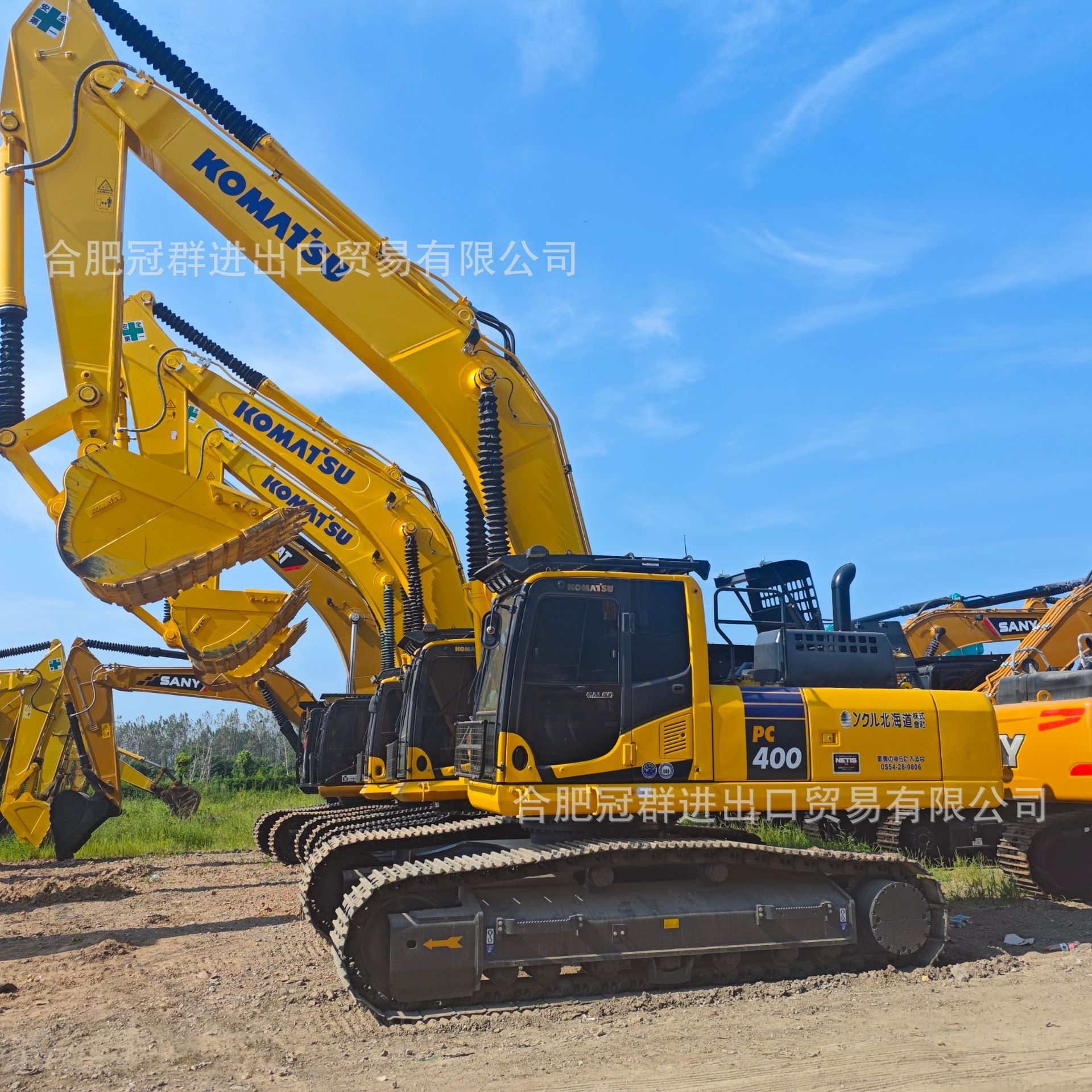 Excavadora PC350PC400PC450 venta directa transfronteriza Hitachi Volvo Trinity Excavadora image 1