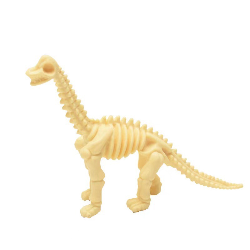 Amazon cross-border archaeological excavation dinosaur skeleton children's toy 12 dinosaur bone model simulation skeleton