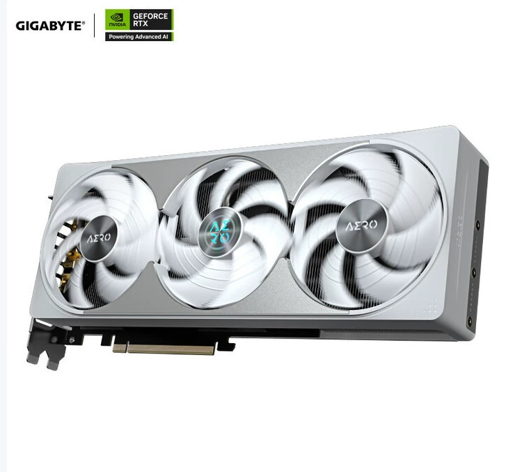 Видеокарта (GIGABYTE) GeForce RTX 5080 AERO OC SFF 16G — Blackwell, 16 ГБ GDDR7, SFF-ready