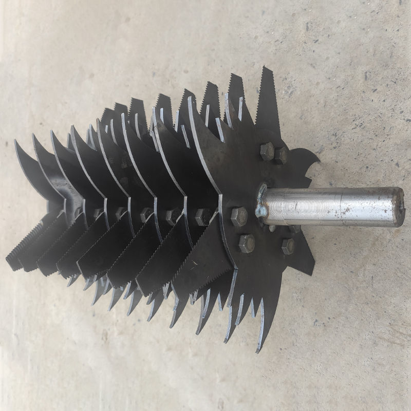 Straw cutter kneading blade assembly hot wheel full set of kneading head parts grass cutter cutter cutter head accessories