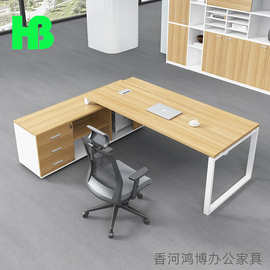 办公家具老板桌办公桌总裁桌大班台经理桌1.6米办公电脑桌