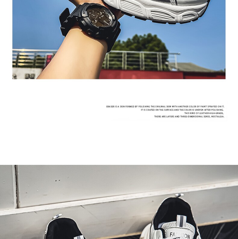 Men's Summer Mesh Breathable Sneakers For Teenagers, Casual Running With Height-increasing Design, Featuring A High-end_vogvips.com