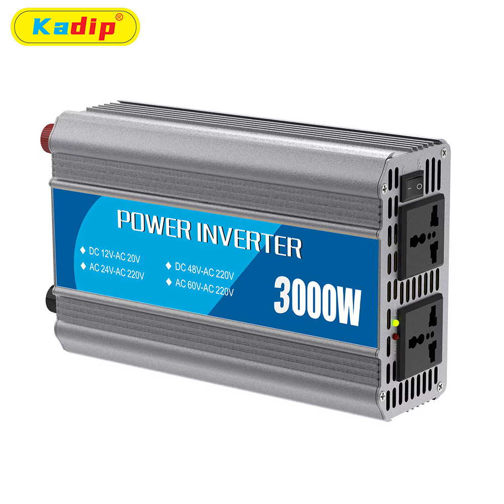 厂家直销 3000W修正弦波逆变器12v24v转110v220v电源转换器升压器