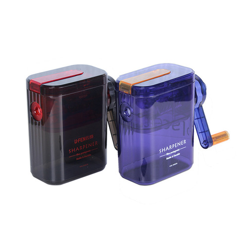 Hand-cranked pencil sharpener sketch sketch pencil sharpener small charcoal pencil color lead pencil sharpener for students and art students