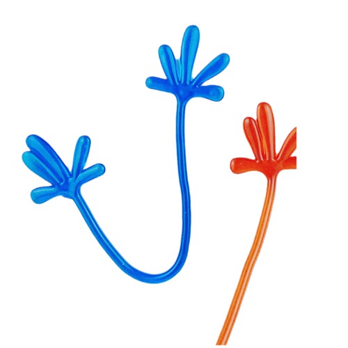 Cross-border creative sticky hand street stall toy elastic retractable sticky palm booth nostalgic prank gag foreign trade toy