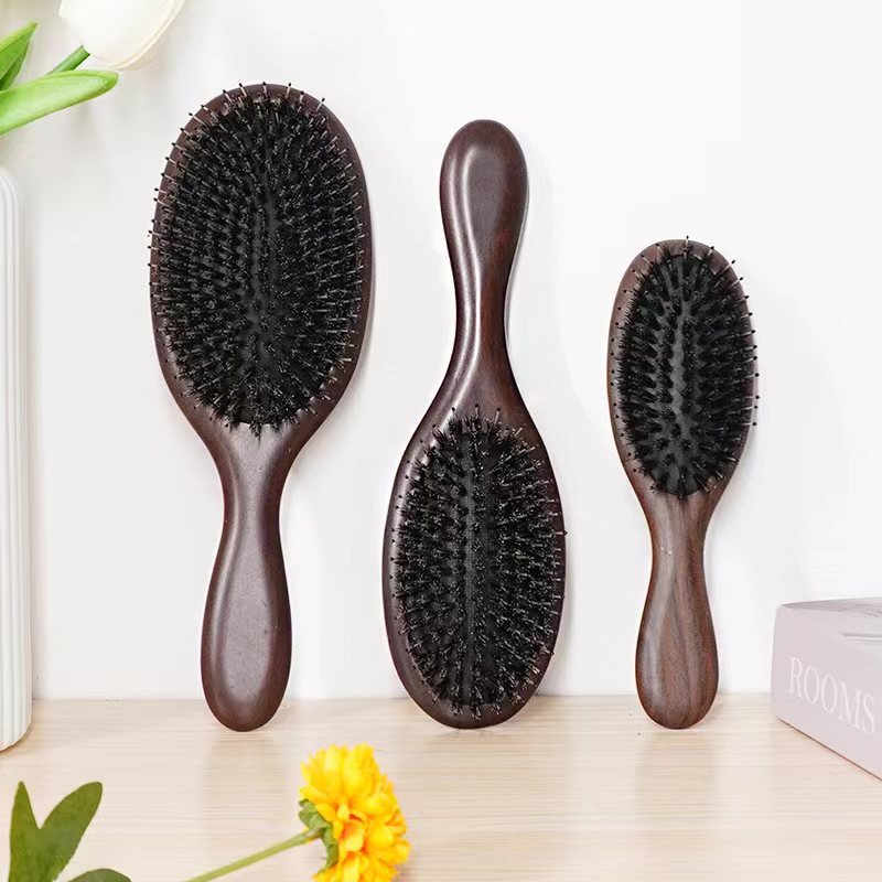 メーカー直売の豚のたてがみの黒檀の頭皮はエアバッグをマッサージして髪をケアします。|undefined