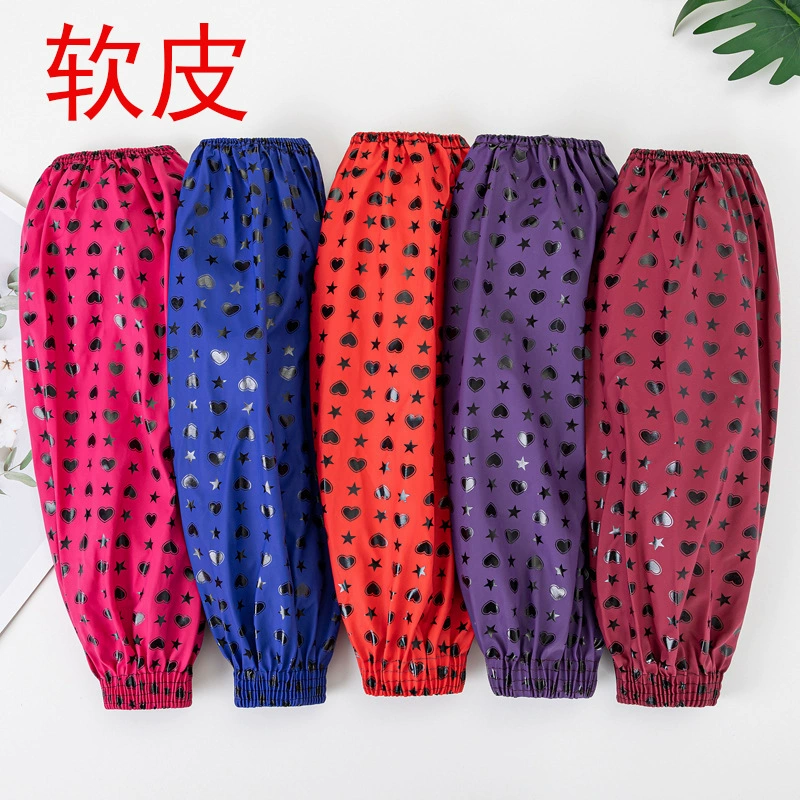 Цветочные кожаные рукава Водонепроницаемые кожаные противообрастающие теплые Рукава четыре иглы рукава Охрана труда рукава кожаные рукава для взрослых производители поставляют