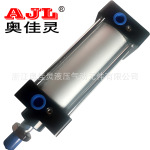 SC63&times;100标准气缸 63mm缸径 100mm行程 铝合金/不锈钢可选