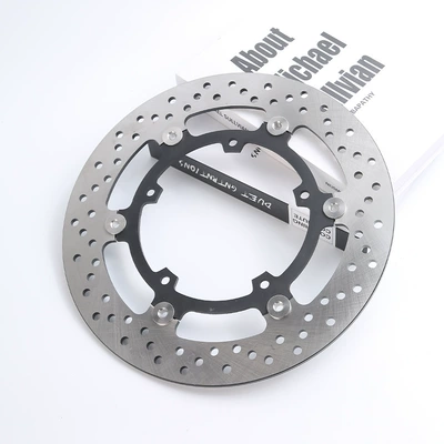 Brake disc/brake drum floating brake discs, wear-resistant and