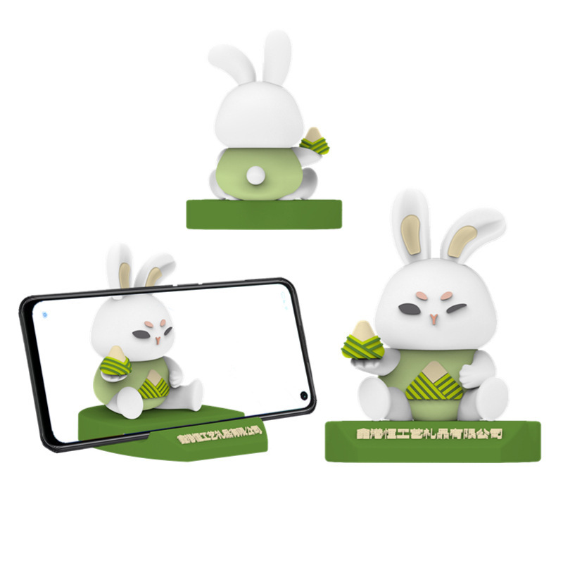 アニメ携帯電話スタンドカスタムpvcソフトゴム創意ギフト型オープンカスタムかわいい人形デスクトップ携帯電話スタンド|undefined
