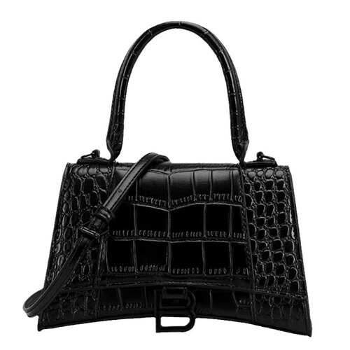 New Spring Collection High-End Unique French Baguette Crossbody Bag with Shoulder Strap and Top Handle Hourglass Bag