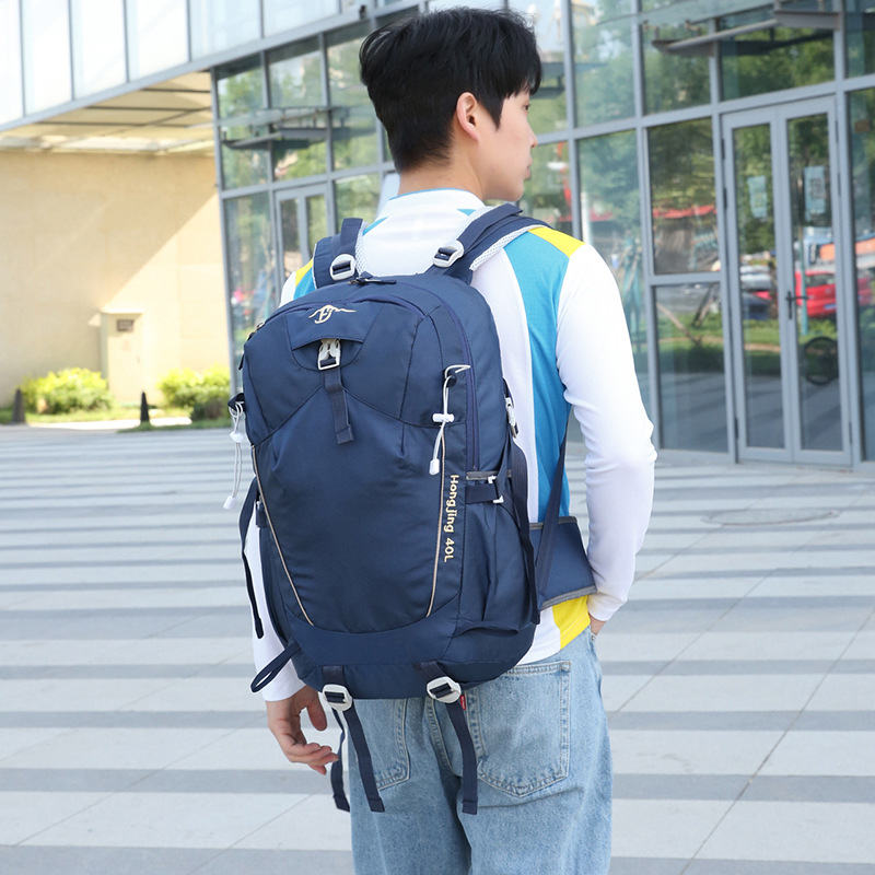 Mochila multifuncional impermeable para senderismo, antisalpicaduras, con funda para lluvia, ligera y resistente al desgaste