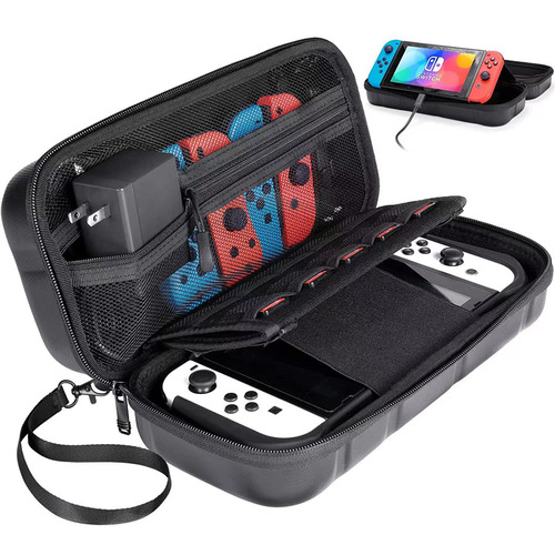 Nintendo switch game console bag storage bag anti-fall EVA hard shell protection game card accessories storage