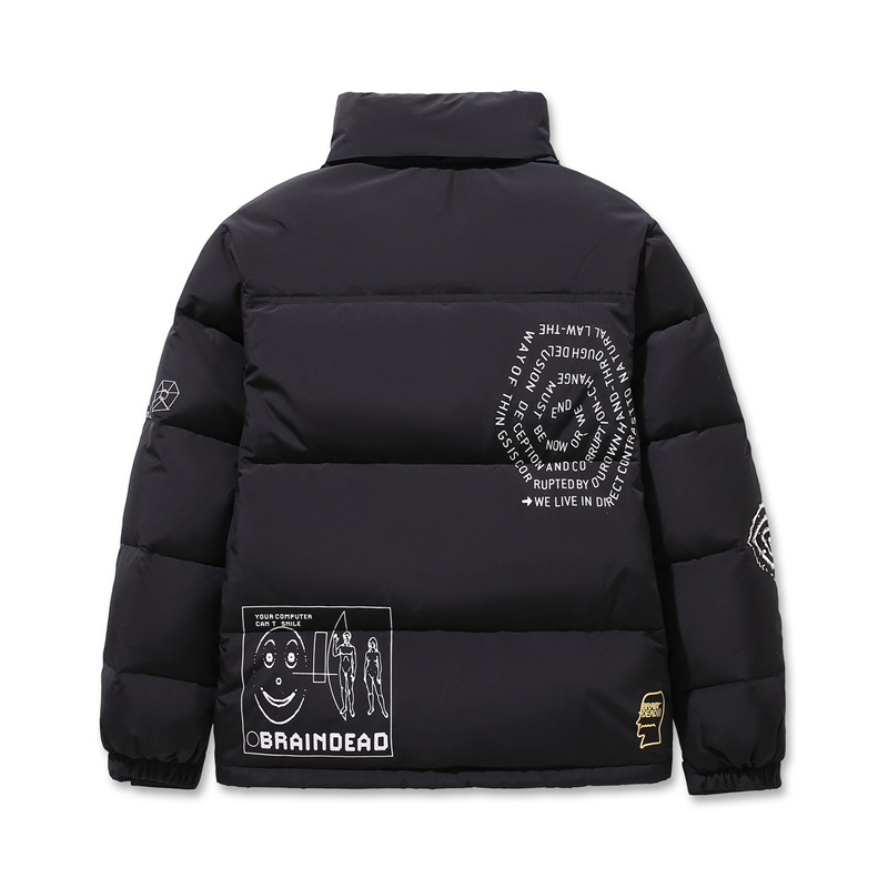 Men's Puffer Jacket Classic Down Coat For Men Warm Winter Outerwear_voghion.com