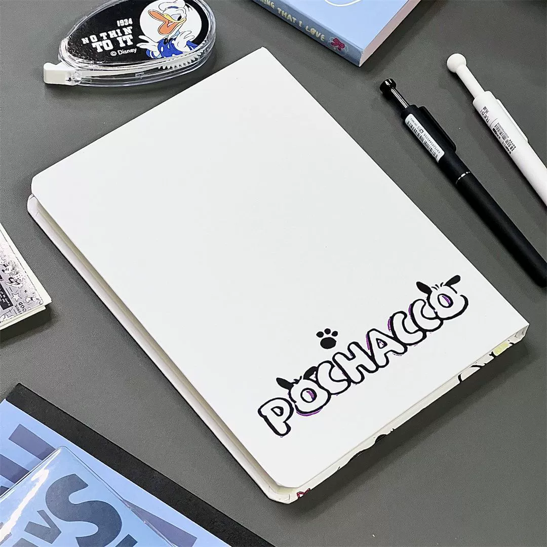 Notebook (Sanrio) Pochacco A5 hardcover, super‑thick student horizontal notepad