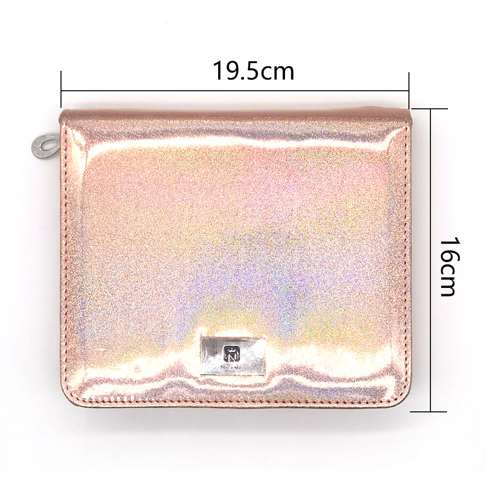 Agujas de suéter transfronterizas de aluminio de óxido azul y oro de dos colores desmontables aguja de anillo multifuncional aguja de anillo combinada set 9 pago