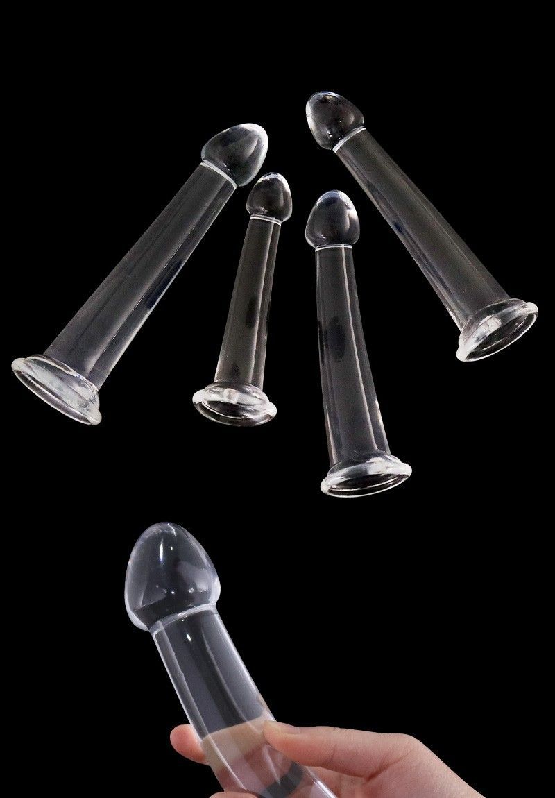 Transparent TPE Anal Plug with Suction Cup Base, XL Size for Adults — detail image 9