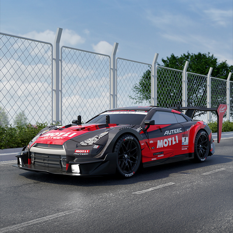 RC remote control high-speed car proportional acceleration car four-wheel drive off-road drift racing children's simulation electric toys wholesale