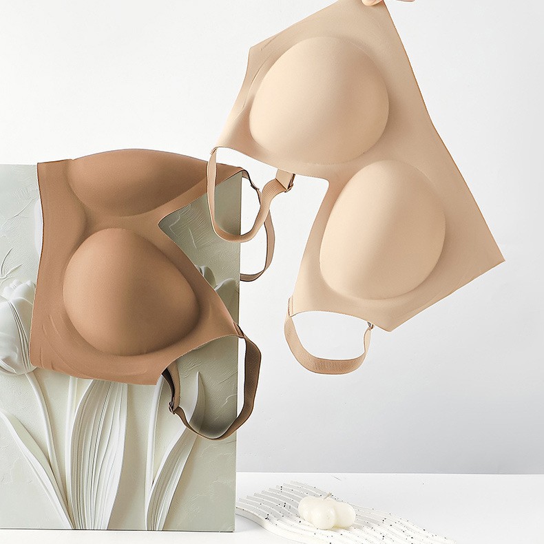 Plus Size Seamless Bra For Women With Large Busts Comfortable Thin Supportive Lifts And Prevents Sagging Hides Side Breast Tissue_voghion.com