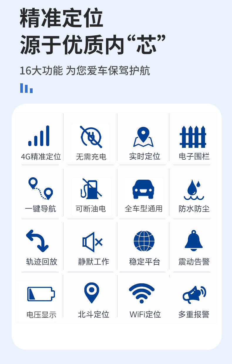 Beidou Gps Satellite Locator 4g Smart Car Anti-Theft Tracker Electric Vehicle Motorcycle Vehicle Tracking Device