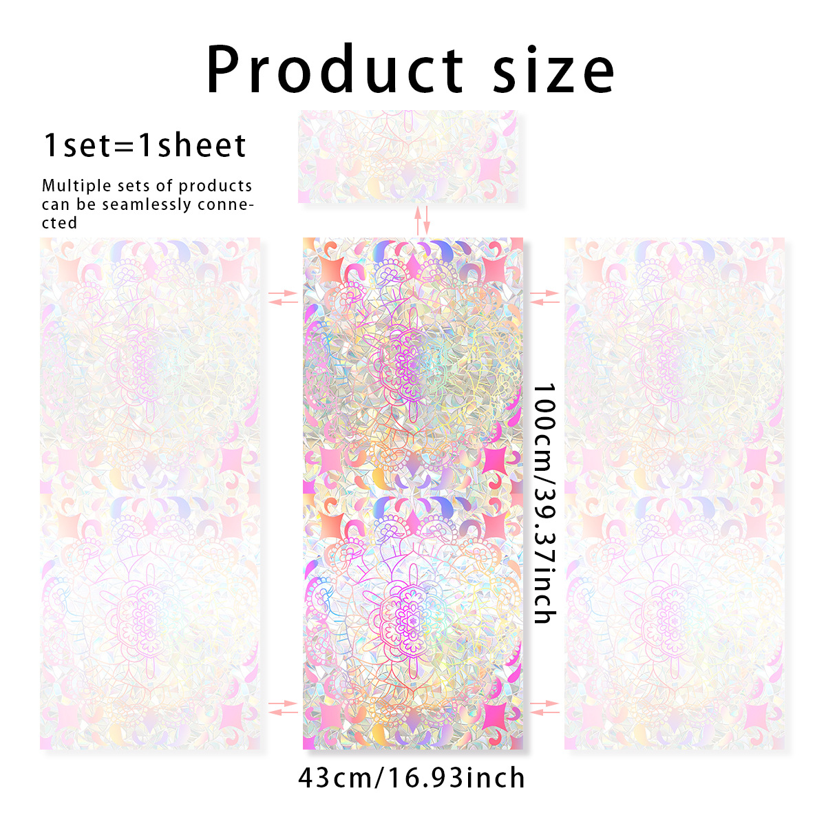 140g Weight Glass paster Home Textiles & Decor Type PVC Material Leaf Pattern Casual, Pastoral Style Casual Pastoral Leaf PVC Glass Paster Wall Art 198