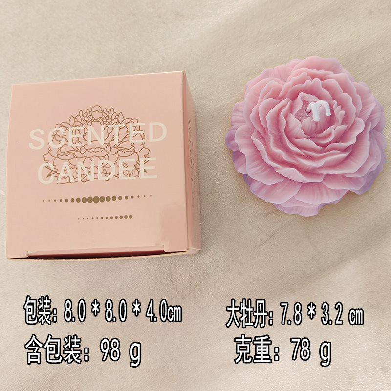 Soybean de soja, flores de plátum, flores de banano, flores de boda, regalo de mano, incienso, regalo de vacaciones hechas a mano, aroma de rosa