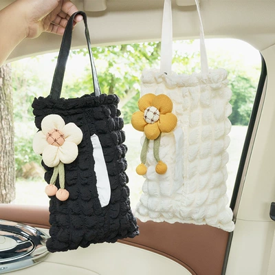 sunflower car tissue box — Car tissue box/set
