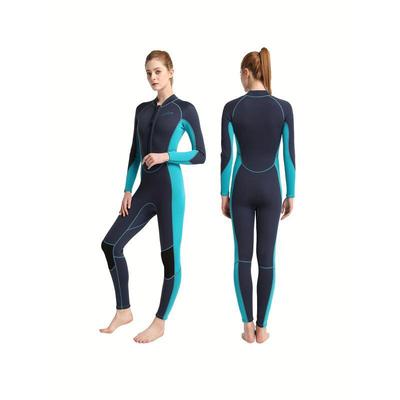 2025新款跨境代发新款 1 号女士泳衣 2 氯丁橡胶材质胸部拉链|ms