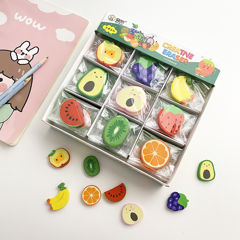 customized Multicolor Cartoon originality eraser student examination Dedicated Draw gift Gift
