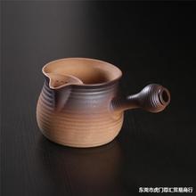 窑变复古大号罐罐围炉白茶花茶煮茶器烤奶茶煮茶壶黑晶炉碳烤炉侧